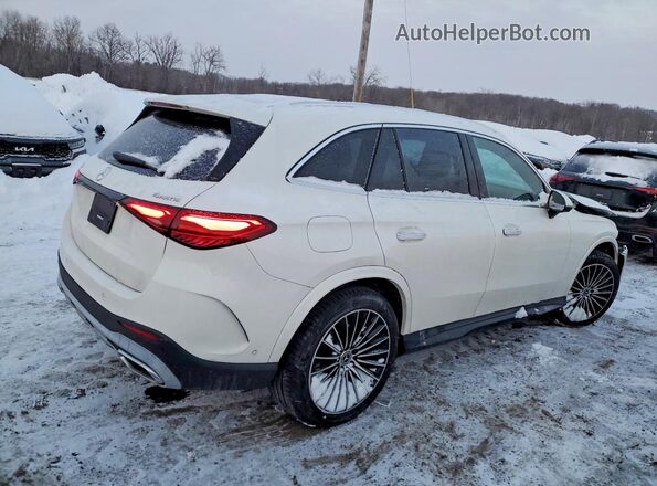 W1NKM4HB2SF380090 2025 MERCEDES-BENZ GLC-CLASS White Задня права чверть