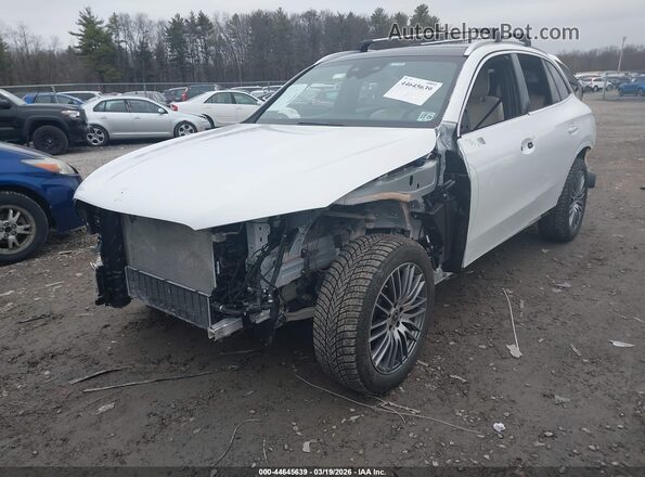 W1NKM4HB3SF265157 2025 MERCEDES-BENZ GLC 300 White Առջևի ձախ երեք քառորդ տեսարան