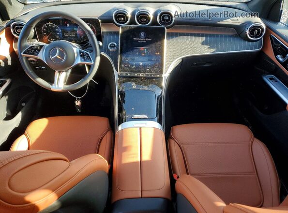 W1NKM4HB7PF028775 2023 MERCEDES-BENZ GLC-CLASS Черный Вид панели приборов