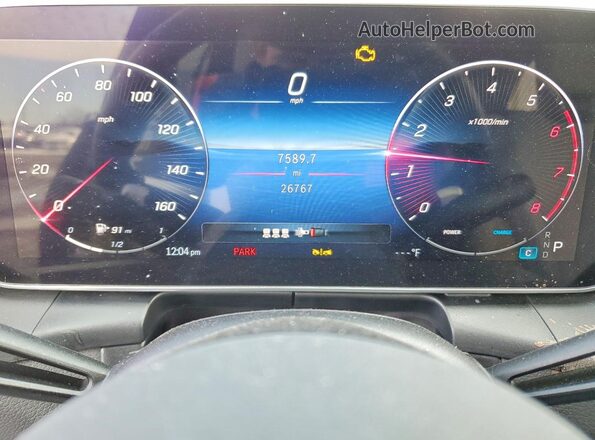 W1NKM4HBXRF202616 2024 MERCEDES-BENZ GLC-CLASS Black Vista del cuadro de instrumentos