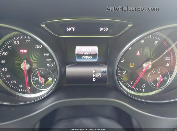 W1NTG4EBXLU040151 2020 MERCEDES-BENZ GLA 250 White Vista de los asientos traseros