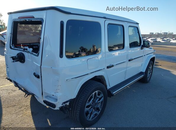 W1NWH1AB0SX001077 2025 MERCEDES-BENZ G 550 White Trasero derecho