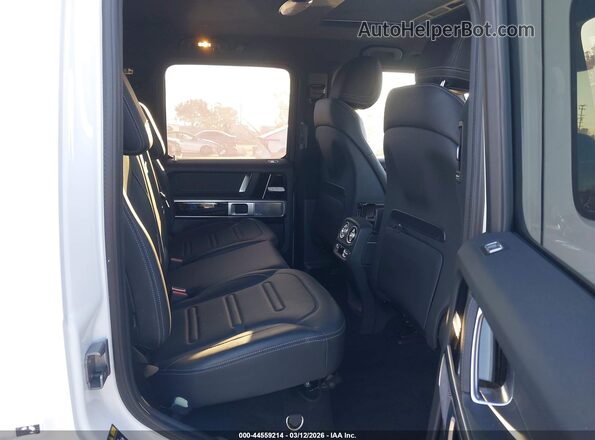 W1NWH1AB0SX001077 2025 MERCEDES-BENZ G 550 White Vista de la etiqueta del VIN