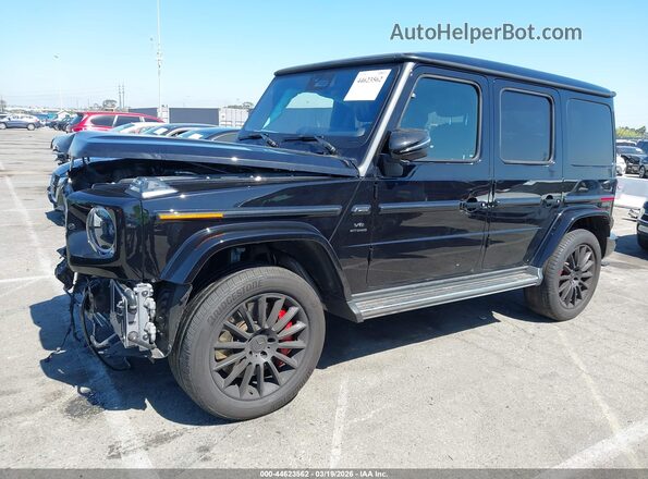 W1NWH5AB0SX037553 2025 MERCEDES-BENZ AMG G 63 Black წინა მარცხენა ხედი სამი მეოთხედიდან