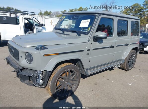 W1NWH5AB5SX020845 2025 MERCEDES-BENZ AMG G 63 Серый Передняя левая четверть