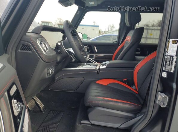 W1NWH5AB5SX052274 2025 MERCEDES-BENZ G-CLASS Black Widok wnętrza z przodu