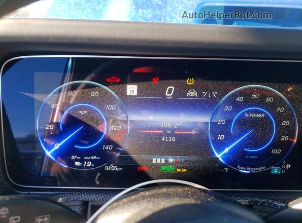 W1NWM0AB3SX025511 2025 MERCEDES-BENZ G-CLASS Blue Instrument cluster view