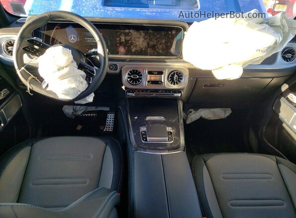 W1NWM0AB3SX025511 2025 MERCEDES-BENZ G-CLASS Blue Dashboard view