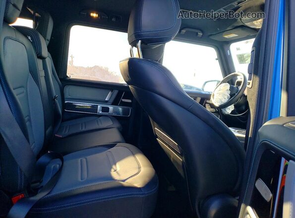 W1NWM0AB3SX025511 2025 MERCEDES-BENZ G-CLASS Blue Rear interior view