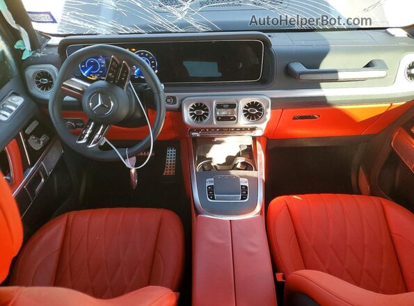 W1NWM0AB6SX040116 2025 MERCEDES-BENZ G-CLASS Black წინა პანელის ხედი