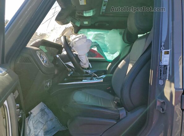 W1NWM0AB9SX028686 2025 MERCEDES-BENZ G-CLASS Gray Widok wnętrza z przodu
