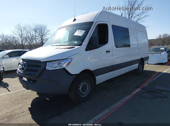 W1W4ECHY3MT073919 2021 MERCEDES-BENZ SPRINTER White Przód lewy