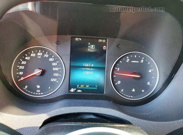 W1X4EBHY4MT069920 2021 MERCEDES-BENZ SPRINTER Black Вид щитка приладів
