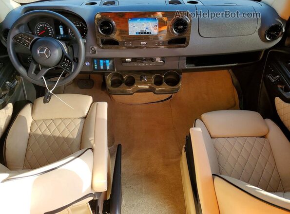 W1X4EBHY4MT069920 2021 MERCEDES-BENZ SPRINTER Black Вид панелі приладів
