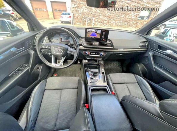 WA114AFY4N2079853 2022 AUDI SQ5 Black Widok z tyłu