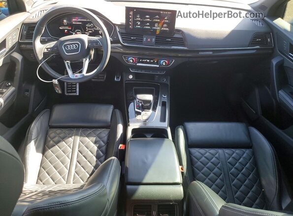 WA124AFY3P2070651 2023 AUDI SQ5 White Dashboard view