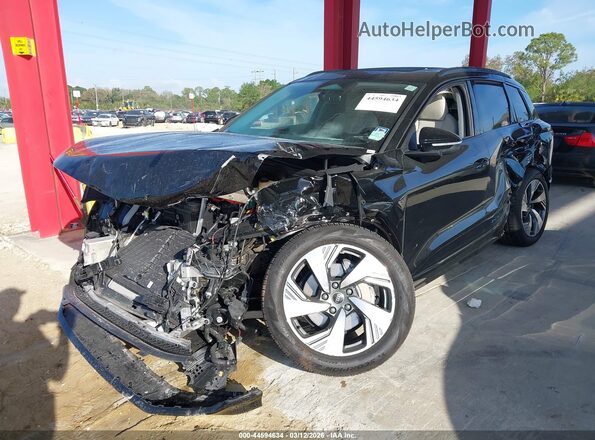 WA124BGF2SA035875 2025 AUDI Q6 E-TRON Black Առջևի ձախ երեք քառորդ տեսարան