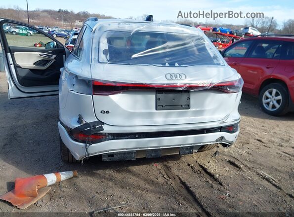 WA124BGF5SA009111 2025 AUDI Q6 E-TRON White წინა ხედი