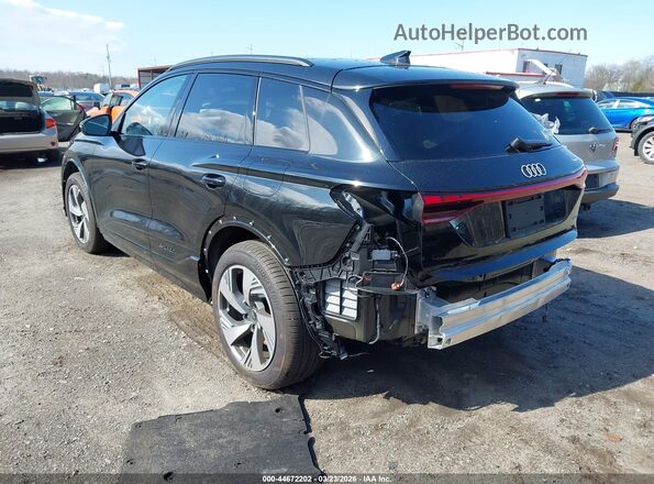WA124BGF5SA074461 2025 AUDI Q6 E-TRON Black Հետևի ձախ