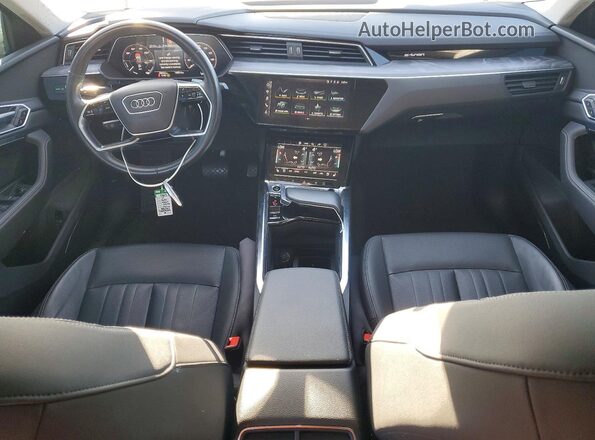 WA12AAGE6MB006967 2021 AUDI E-TRON White წინა პანელის ხედი