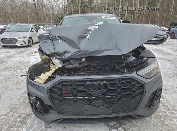 WA134AFY1P2070913 2023 AUDI SQ5 Gray Widok z przodu