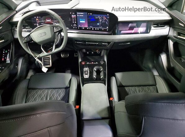 WA135BGF7SA072566 2025 AUDI SQ6 Black Dashboard view