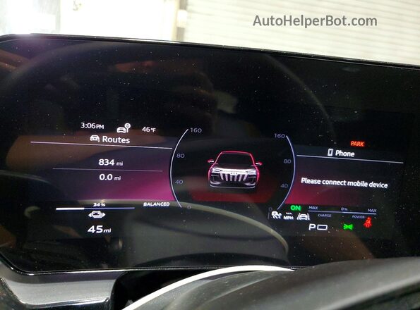 WA135BGF7SA072566 2025 AUDI SQ6 Black Instrument cluster view