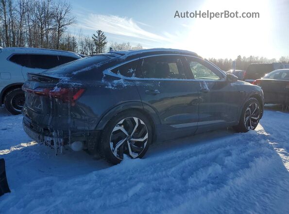 WA13AAGE0LB033245 2020 AUDI E-TRON Угольный Задняя правая четверть