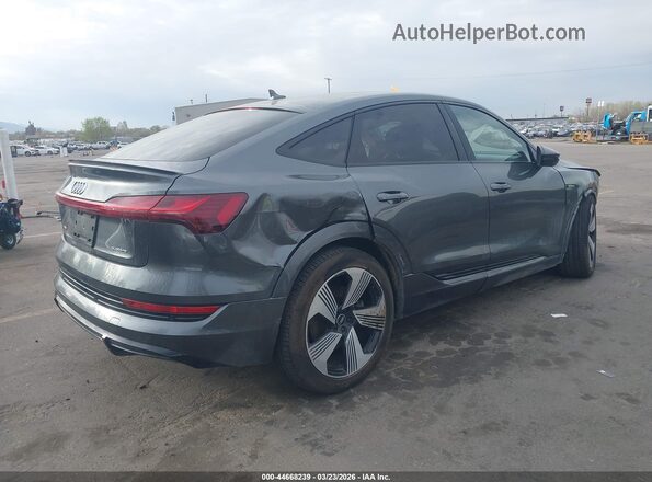 WA13AAGE7MB020722 2021 AUDI E-TRON Серый Задняя правая четверть
