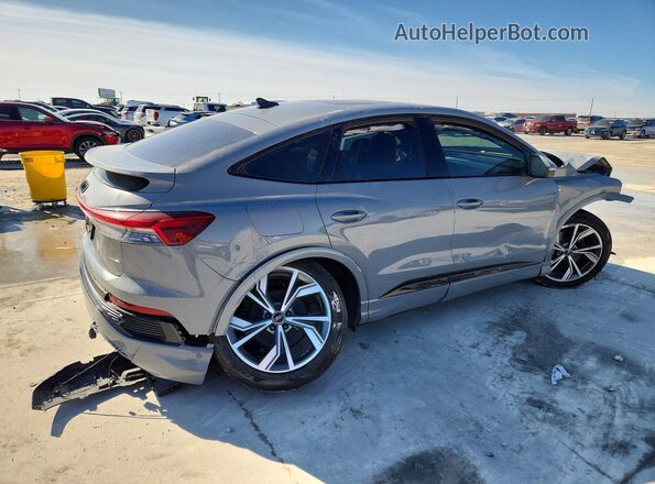 WA13UBFZ8RP060030 2024 AUDI Q4 Серый Задняя правая четверть