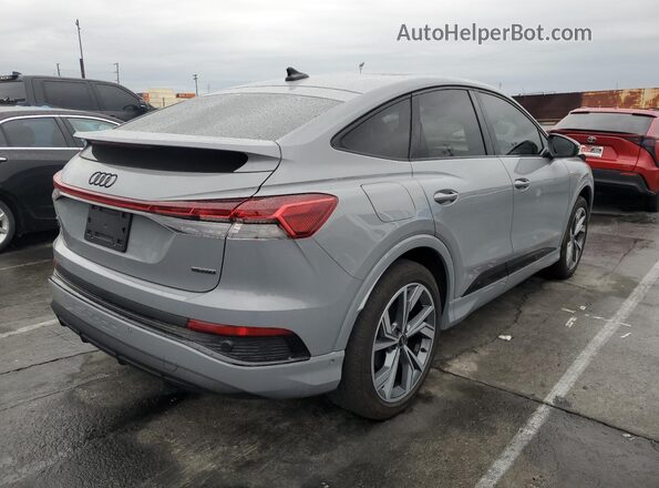 WA14UBFZ9RP065175 2024 AUDI Q4 Gray უკანა მარჯვენა