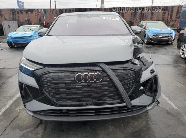 WA14UBFZ9RP065175 2024 AUDI Q4 Gray წინა ხედი