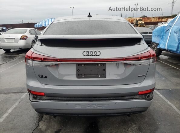 WA14UBFZ9RP065175 2024 AUDI Q4 Gray უკანა ხედი