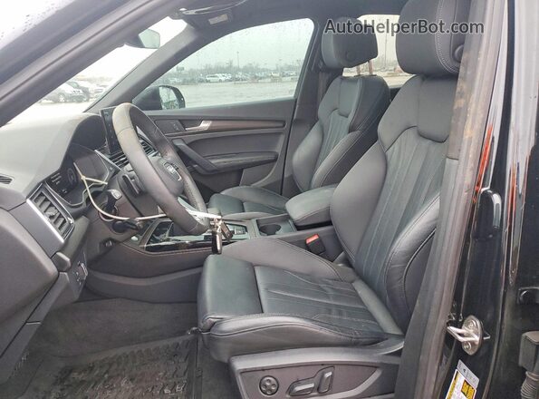 WA15AAFY5P2076859 2023 AUDI Q5 Black წინა სალონის ხედი