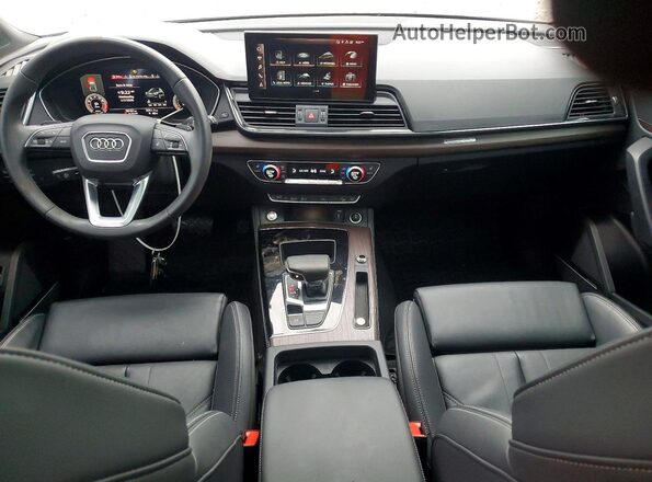 WA15AAFY5P2076859 2023 AUDI Q5 Black წინა პანელის ხედი