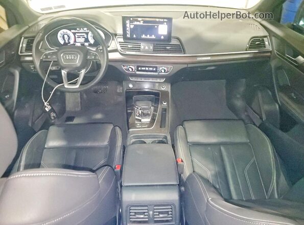 WA15AAFYXP2018858 2023 AUDI Q5 Black Widok deski rozdzielczej
