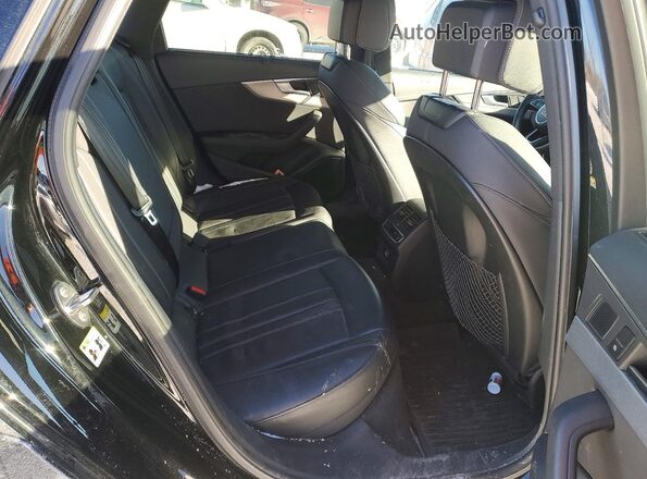 WA19NAF49LA052969 2020 AUDI OTHER Black უკანა სავარძლების ხედი