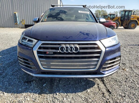 WA1A4AFY1J2008944 2018 AUDI SQ5 Синий Вид спереди