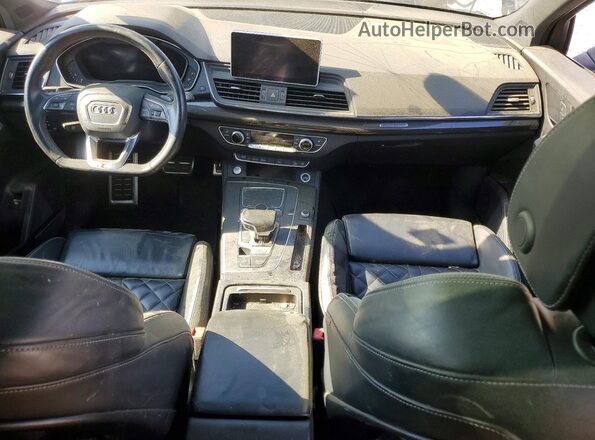WA1A4AFY1J2008944 2018 AUDI SQ5 Синий Вид панели приборов