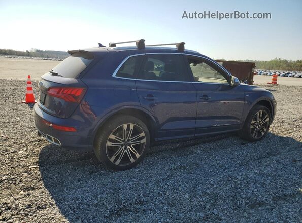 WA1A4AFY1J2008944 2018 AUDI SQ5 Синий Задняя правая четверть