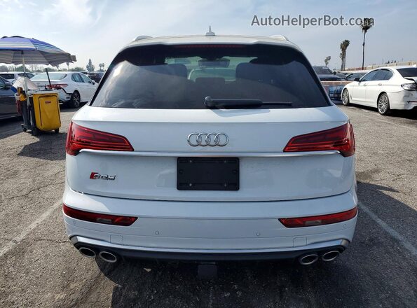 WA1A4AFY3N2037173 2022 AUDI SQ5 White Widok z tyłu