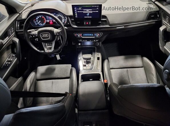 WA1A4AFY9N2034830 2022 AUDI SQ5 Black Vista del salpicadero
