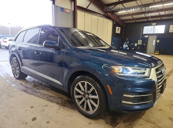WA1AAAF76KD010405 2019 AUDI Q7 Teal Առջևի աջ