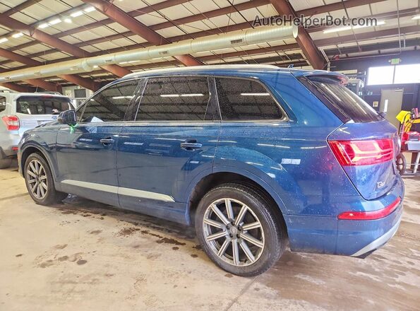 WA1AAAF76KD010405 2019 AUDI Q7 Teal Հետևի ձախ