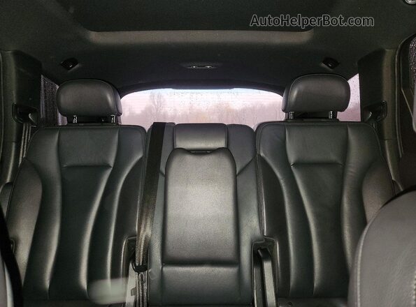 WA1AAAF76KD010405 2019 AUDI Q7 Teal Հետևի նստատեղերի տեսք