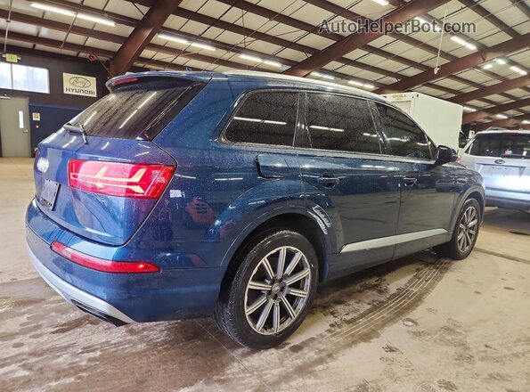 WA1AAAF76KD010405 2019 AUDI Q7 Teal Հետևի աջ