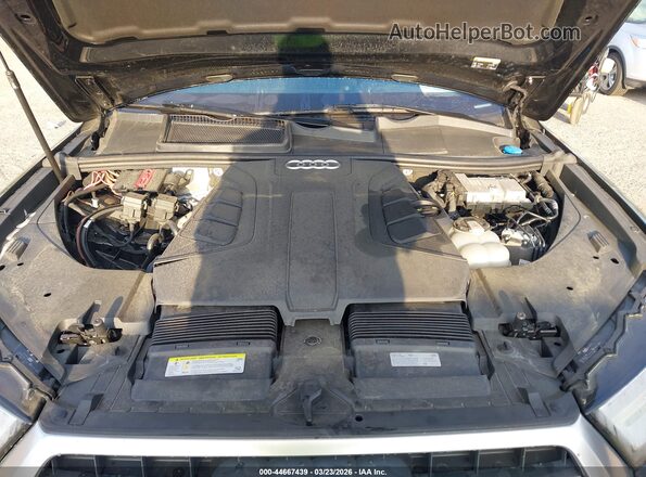 WA1AAAF77KD011742 2019 AUDI Q7 Black Вид ззаду