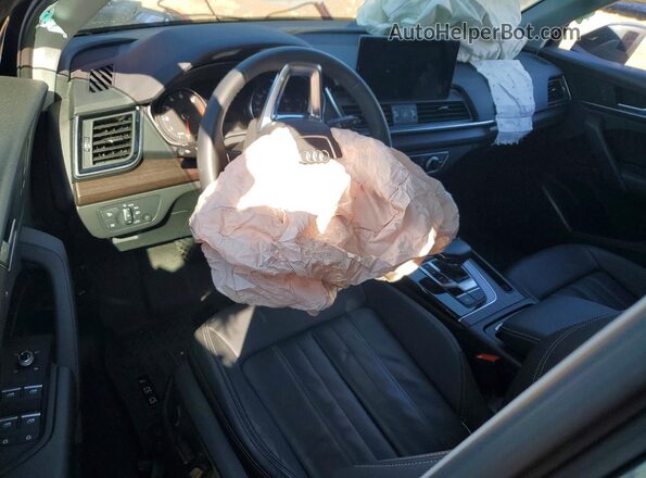 WA1AAAFY1M2132242 2021 AUDI Q5 Black Widok deski rozdzielczej