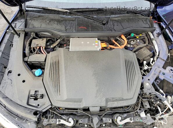 WA1AAAGE0MB008158 2021 AUDI E-TRON Синий Вид подкапотного пространства