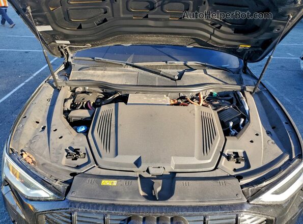 WA1AAAGE3MB024869 2021 AUDI E-TRON Black Engine compartment view